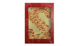 Chocoladeletter S Goud (200 gram)