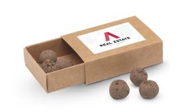 Mini zaadbommen in doosje