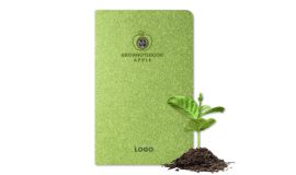 Notitieboek met zaden