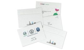 Groeipapier enveloppen