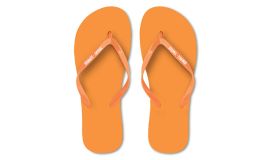 Slippers met logo - Maat M