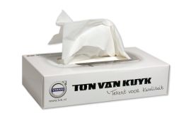 Standaard tissuebox bedrukken