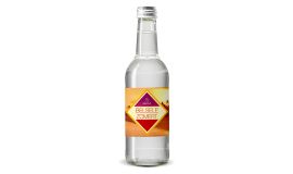 Glazen flessen met 330 ml bronwater