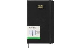 Moleskine A5 ongedateerde weekplanner hardcover