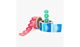 Stickers op rol